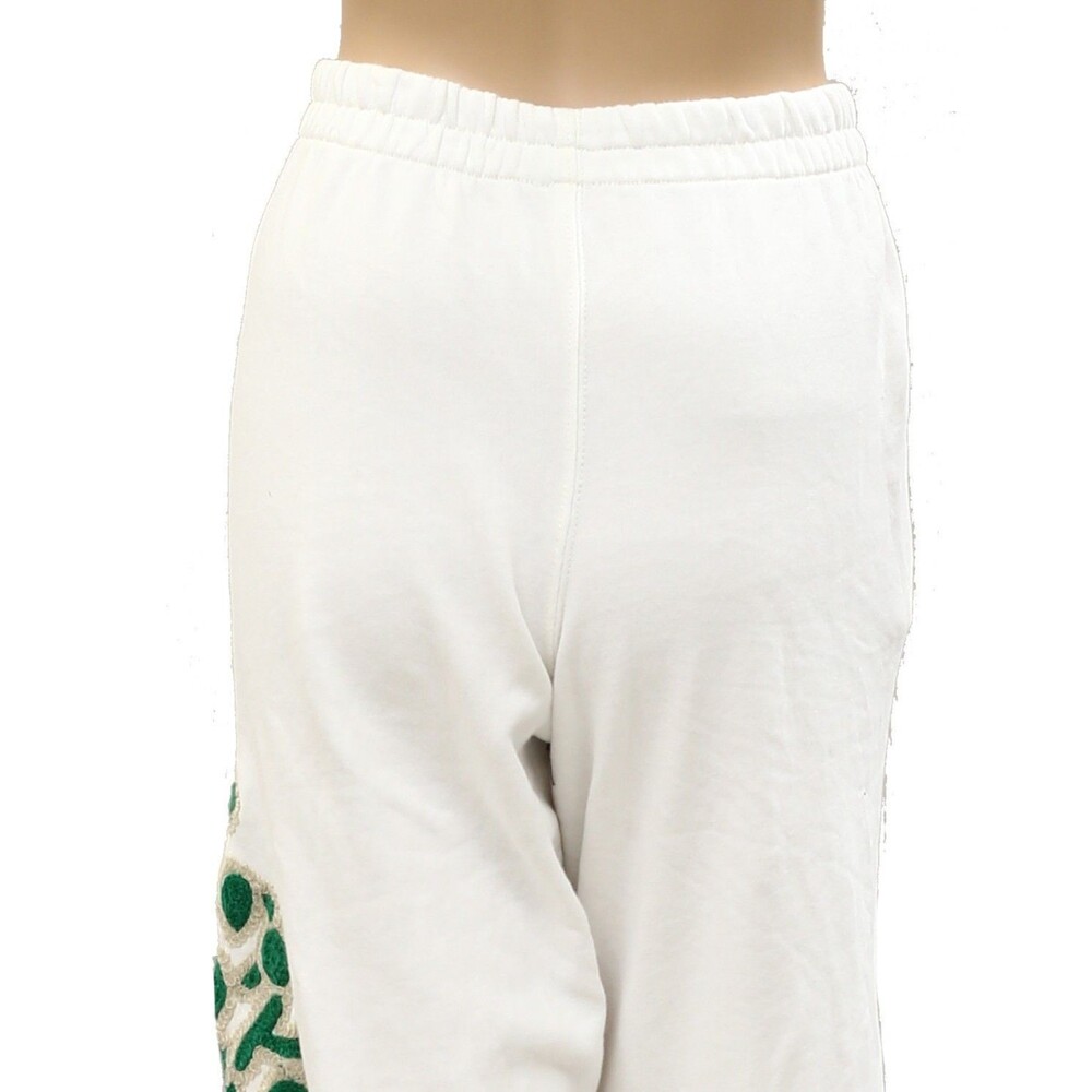Free People FP Movement All Star Embroidered Trouser Pants White Soft L 287388 - Picture 7 of 9